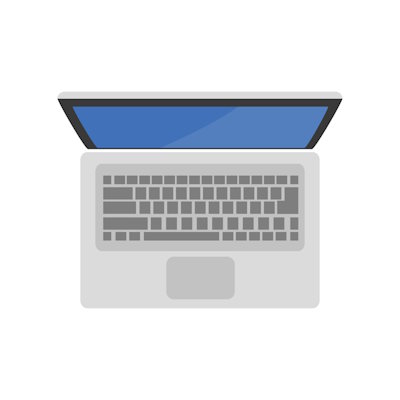 Image représentant un clavier d'ordinateur portable